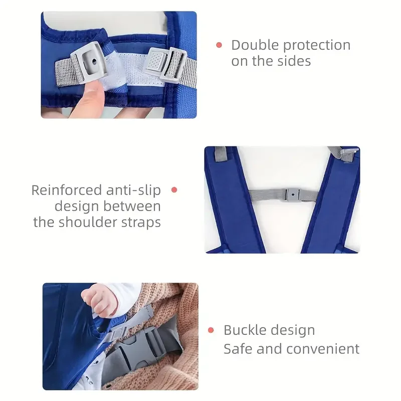Baby Carrier Sling Versatile For All Seasons Multifunctional Shoulder Baby Carrier Four Carrying Methods Front And Back - Image 6