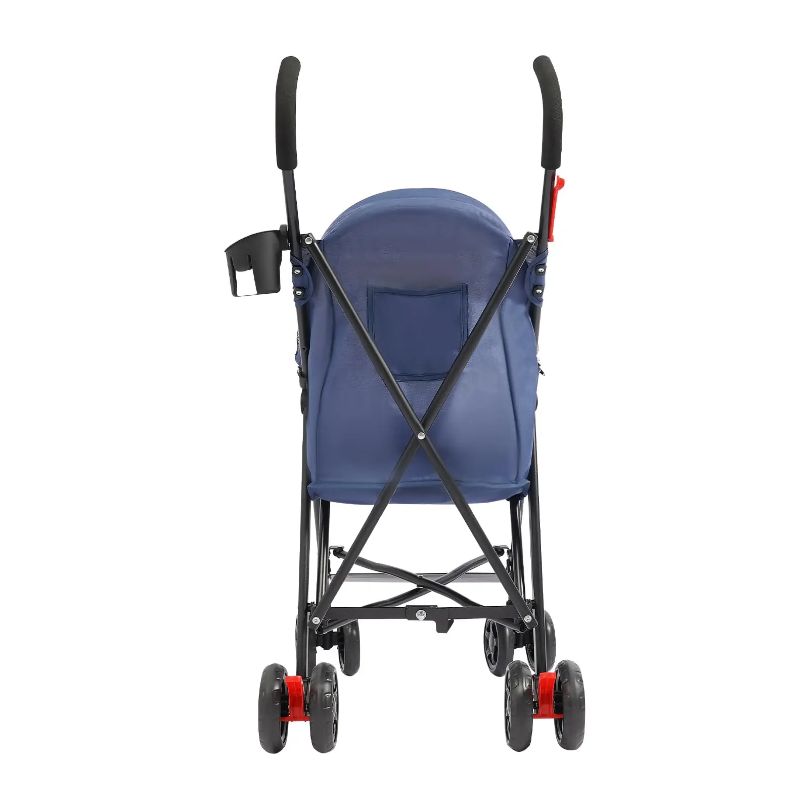 4 Wheels Pet Stroller with Waterproof Cover | Easy-Fold Travel Carrier | Pet Strolling Cart for Small/Medium Dogs and Cats | With - Image 5