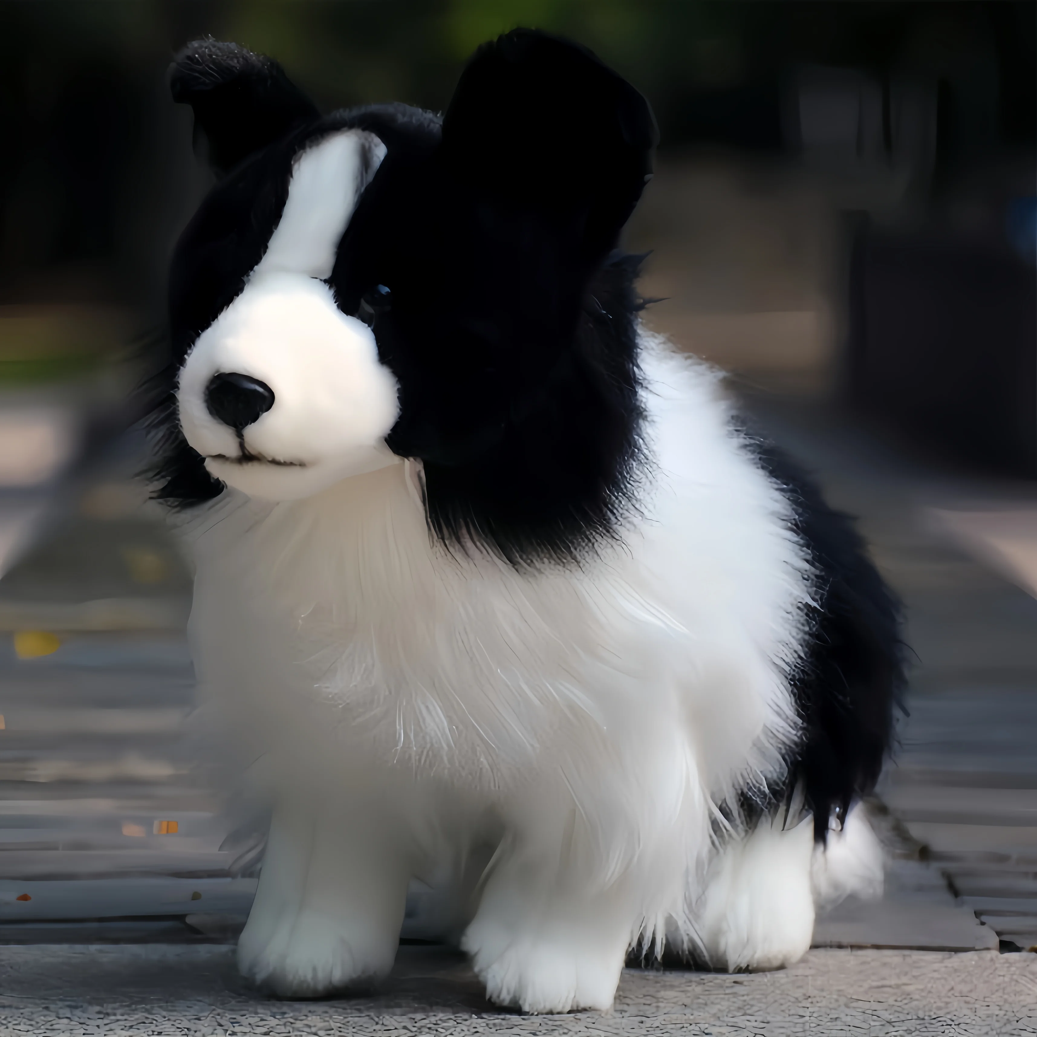 Border Collie Plush Toy Dog 11.8 Inch Kids Plush Toy Perfect Gift for Boys and Girls - Image 2