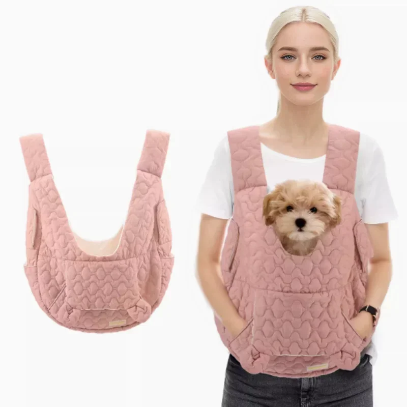 Dog Carrier Cat Backpack Extra Large Capacity Pet Chest Bag Dog and Cat Outdoor Bag Waterproof and Wind Resistant Portable - Image 2