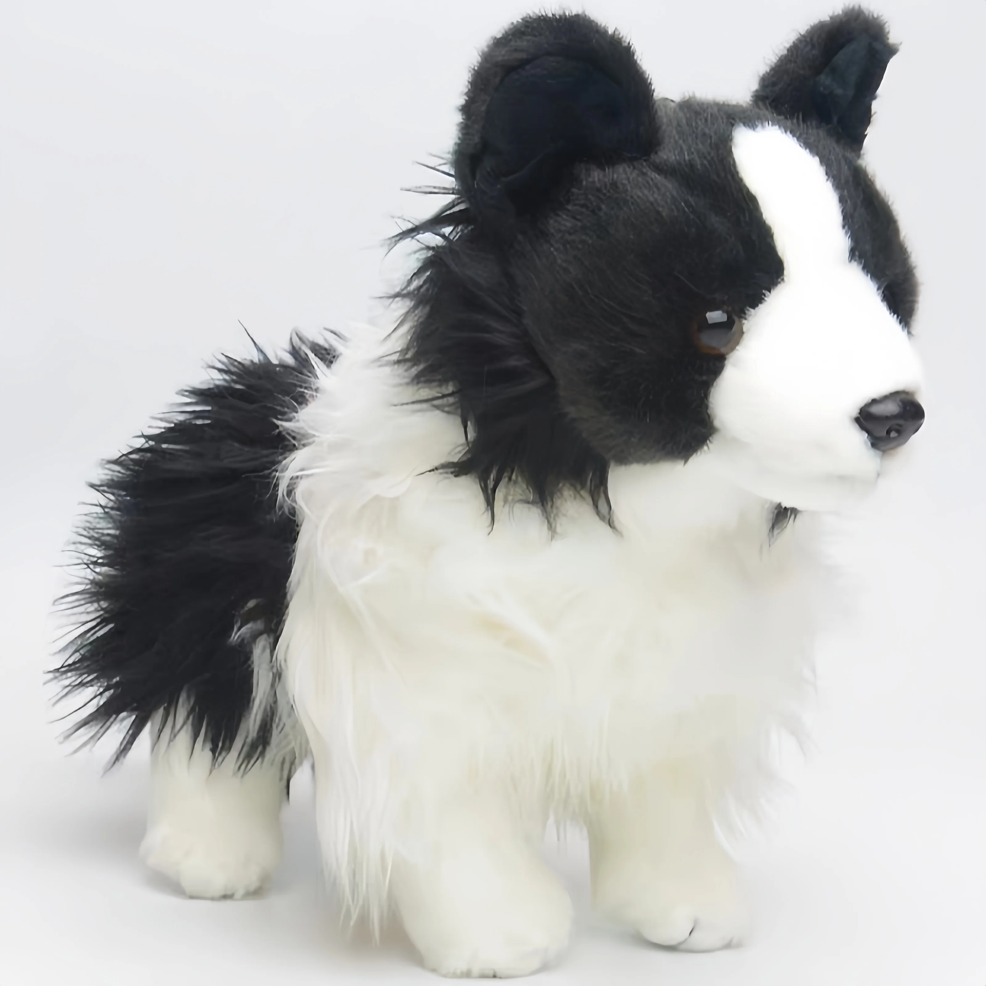 Border Collie Plush Toy Dog 11.8 Inch Kids Plush Toy Perfect Gift for Boys and Girls - Image 3