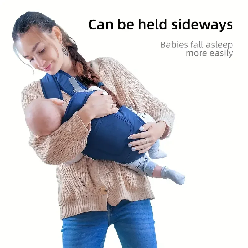 Baby Carrier Sling Versatile For All Seasons Multifunctional Shoulder Baby Carrier Four Carrying Methods Front And Back - Image 2