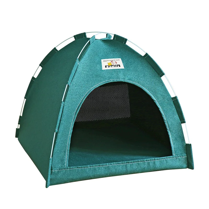 Foldable Cat House Pet Tent Four Seasons Universal Cat and Dog Pet Nest Summer Cool Mat Outdoor Portable Foldable Breathable - Image 5