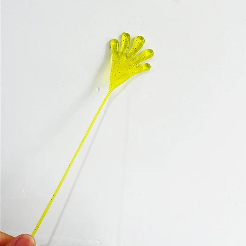 5-20 Pcs Kids Funny Glitter Sticky Hands toy Palm Elastic Sticky Squishy Slap Palm Toy kids Novelty Gift Party Favors supplies - Image 3