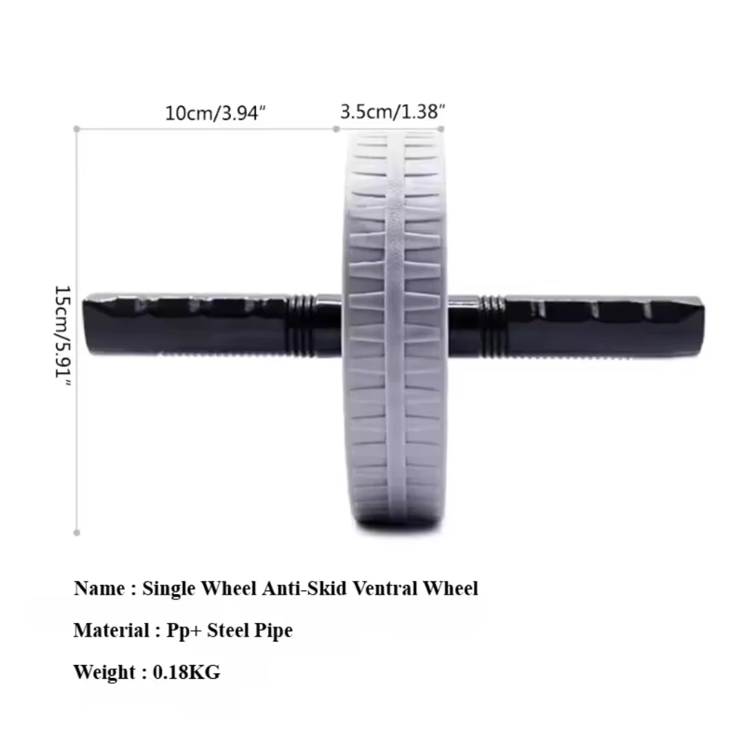 Abdominal Wheel Strong Load Bearing Non-Slip Roller Strengthen Muscle Exercise Equipment Fitness Training Home Use Silent - Image 6