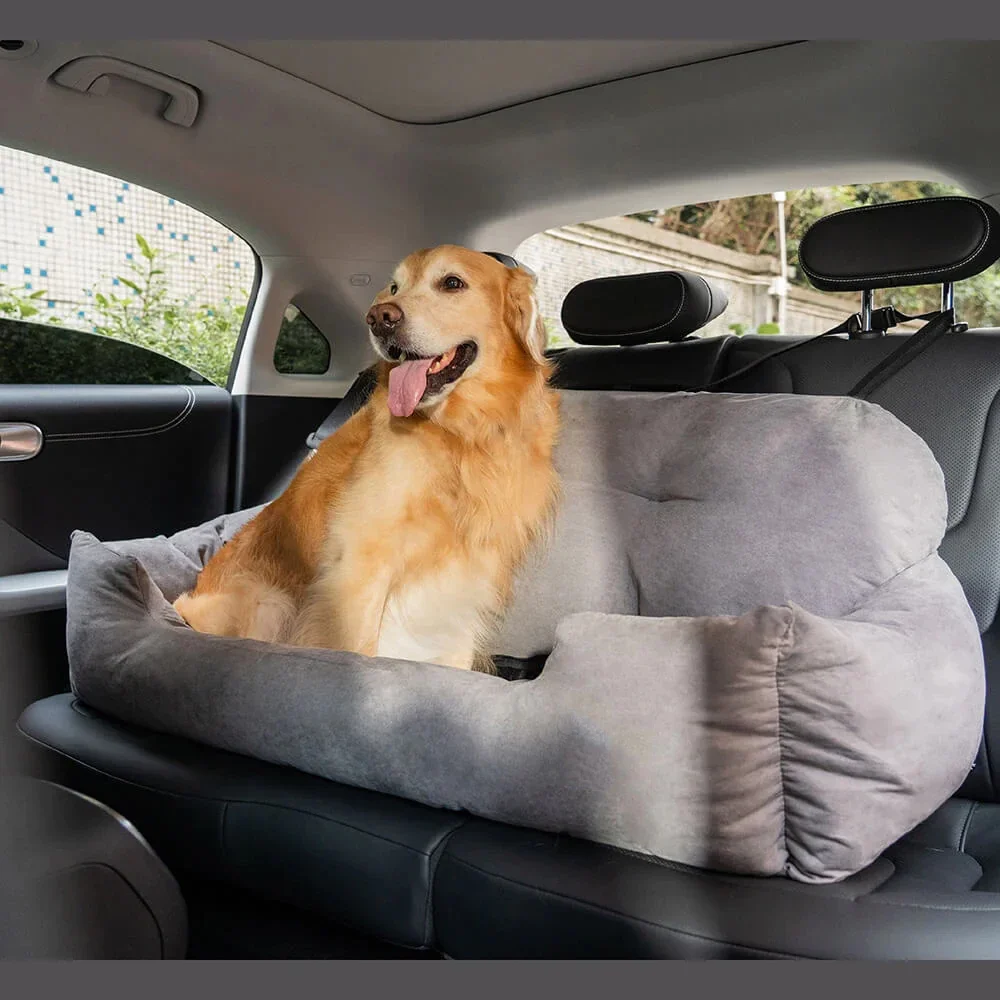 Removable Waterproof Dog Carrier Bag Travel Pet Car Seat Cover Folding Hammock for Cats Dogs Transportin Perro Autostoel - Image 2