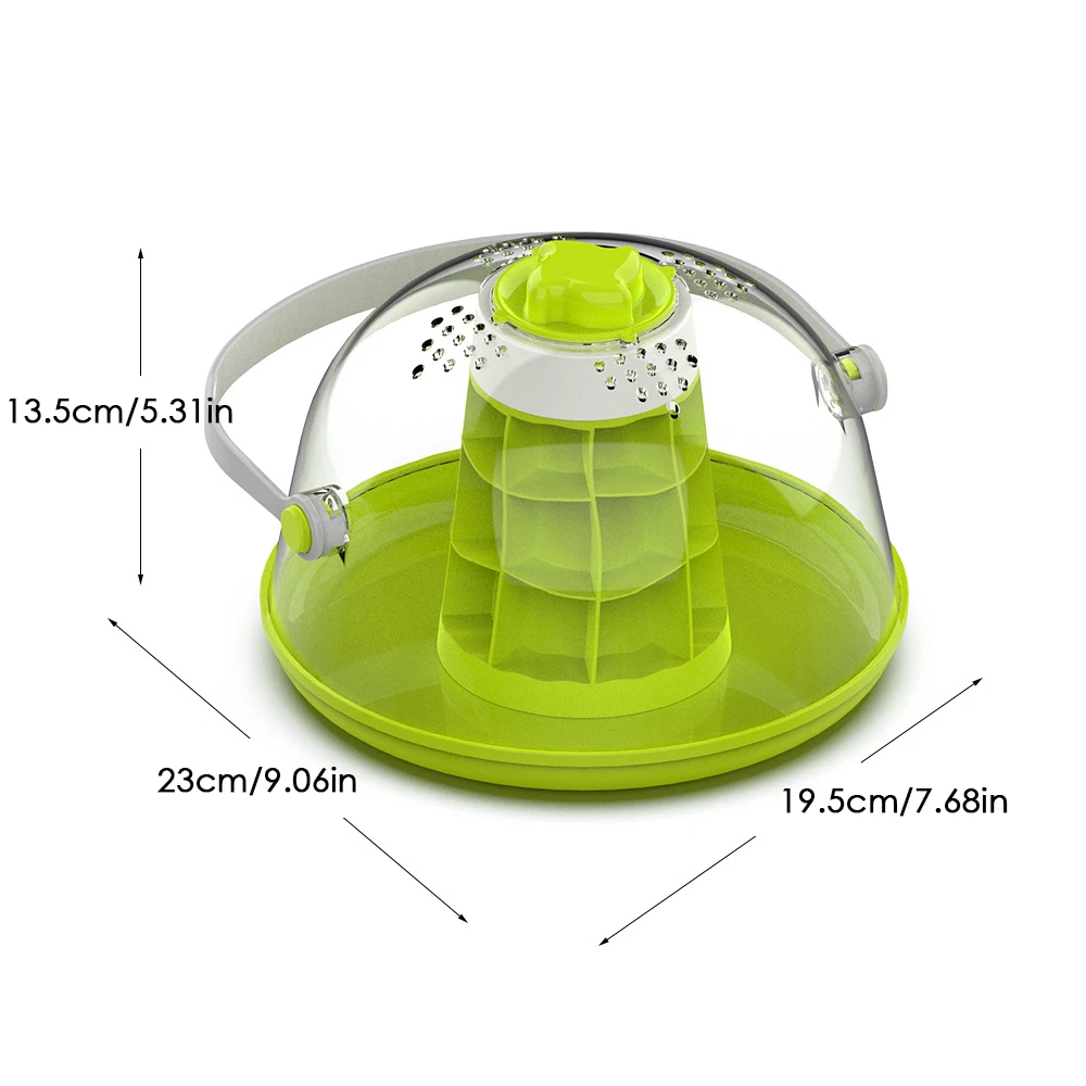Snail & Insect Habitat Box - Clear Feeding Terrarium for Small Bugs, Eco Observation Container for Kids Science - Image 2