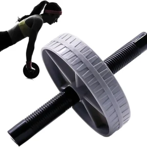 Abdominal Wheel | Portable Abdominal Exercise Roller Wheel with Handle,Ab Exercise Roller for Effective Core Training and Home B