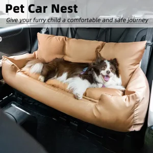 Removable Waterproof Dog Carrier Bag Travel Pet Car Seat Cover Folding Hammock for Cats Dogs Transportin Perro Autostoel